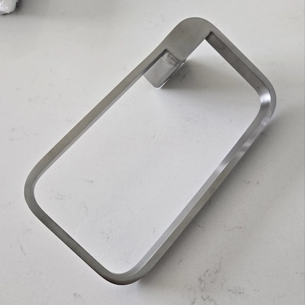 MODERN Silver Towel Ring